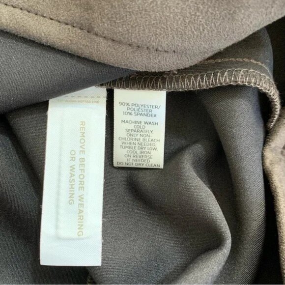 LOFT Faux Suede Leggings - Picture 5 of 5